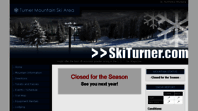 What Skiturner.com website looked like in 2018 (5 years ago)