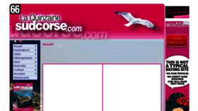 What Sudcorse.com website looked like in 2018 (5 years ago)