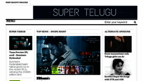 What Supertelugu.com website looked like in 2018 (5 years ago)