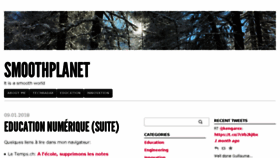 What Smoothplanet.com website looked like in 2018 (6 years ago)