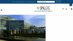 What Sinloc.com website looked like in 2018 (5 years ago)