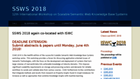 What Ssws-ws.org website looked like in 2018 (5 years ago)