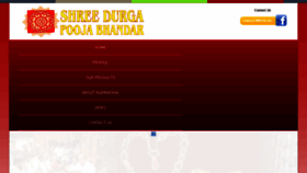 What Shreedurgapoojabhandar.in website looked like in 2018 (5 years ago)