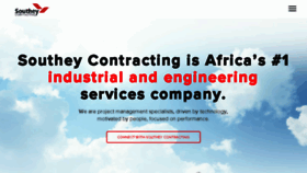 What Southeycontracting.com website looked like in 2018 (5 years ago)