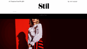 What Stil-salon.com website looked like in 2018 (5 years ago)