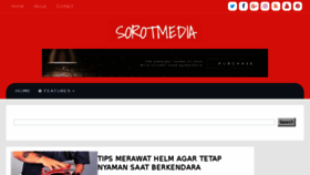 What Sorotmedia.com website looked like in 2018 (5 years ago)