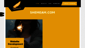 What Shemeam.com website looked like in 2018 (5 years ago)
