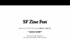 What Sfzinefest.org website looked like in 2018 (5 years ago)