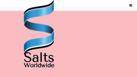 What Saltsworldwide.com website looked like in 2018 (5 years ago)