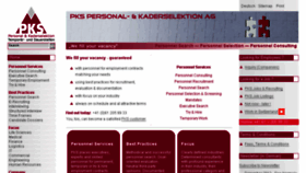 What Swissrecruiting.com website looked like in 2018 (5 years ago)