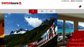 What Swisstoursonline.com website looked like in 2018 (5 years ago)