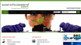What Scientificdealers.com website looked like in 2018 (5 years ago)
