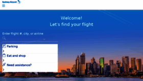What Sydneyairportshopping.com.au website looked like in 2018 (7 years ago)