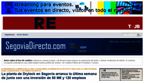 What Segoviadirecto.com website looked like in 2018 (5 years ago)