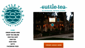 What Suttletea.com website looked like in 2018 (5 years ago)