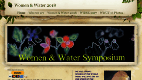 What Spiritofthewater.org website looked like in 2018 (5 years ago)