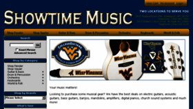 What Showtimemusiconline.com website looked like in 2018 (5 years ago)