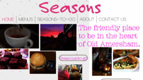 What Seasons-cafe-deli.com website looked like in 2018 (5 years ago)