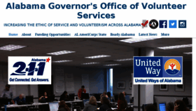 What Servealabama.gov website looked like in 2018 (5 years ago)