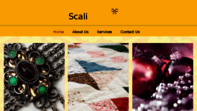 What Scaliindustries.com website looked like in 2018 (5 years ago)