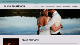 What Slavatrusevich.com website looked like in 2018 (5 years ago)