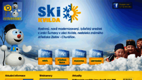 What Skikvilda.cz website looked like in 2018 (5 years ago)