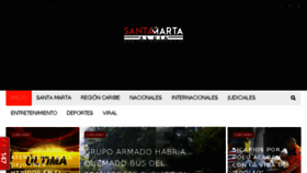 What Santamartaaldia.co website looked like in 2018 (5 years ago)