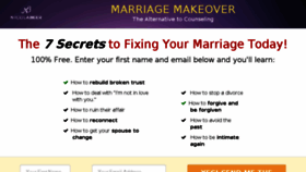 What Savemymarriageprogram.com website looked like in 2018 (5 years ago)
