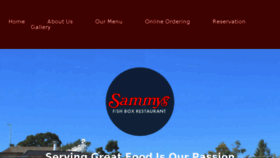 What Sammysfishbox.com website looked like in 2018 (5 years ago)