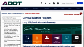 What Southmountainfreeway.com website looked like in 2018 (5 years ago)