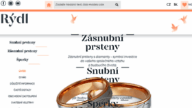 What Snubniprsteny-lr.cz website looked like in 2018 (5 years ago)