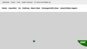 What Salus.de website looked like in 2018 (5 years ago)
