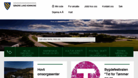 What Sondre-land.kommune.no website looked like in 2018 (5 years ago)