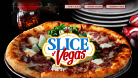 What Sliceofvegaspizza.com website looked like in 2018 (5 years ago)