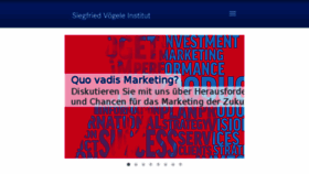 What Sv-institut.de website looked like in 2018 (5 years ago)