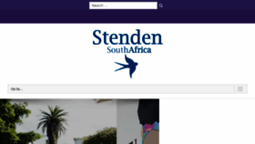 What Stenden.ac.za website looked like in 2018 (5 years ago)
