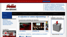What Solidarnoscczestochowa.pl website looked like in 2018 (5 years ago)