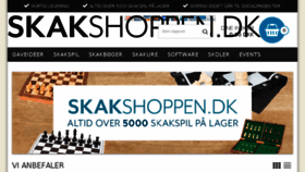What Skakshoppen.dk website looked like in 2018 (5 years ago)