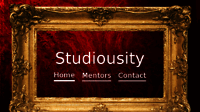 What Studiousity.com website looked like in 2018 (5 years ago)