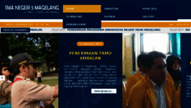 What Sman5magelang.sch.id website looked like in 2018 (5 years ago)