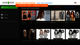 What Sdom.click website looked like in 2018 (7 years ago)