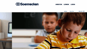 What Soennecken.de website looked like in 2018 (5 years ago)