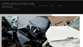 What Sykesmcallisterlaw.com website looked like in 2018 (5 years ago)
