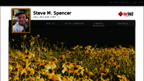 What Smspencer.com website looked like in 2018 (5 years ago)