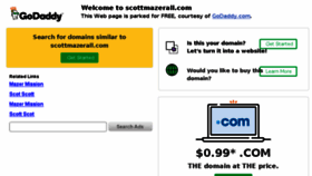 What Scottmazerall.com website looked like in 2018 (5 years ago)