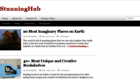 What Stunninghub.com website looked like in 2018 (5 years ago)