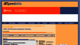 What Speedzilla.net website looked like in 2018 (5 years ago)