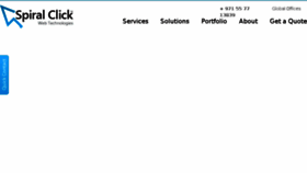 What Spiralclick.com website looked like in 2018 (7 years ago)