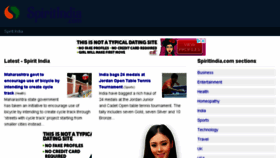 What Spiritindia.com website looked like in 2018 (5 years ago)