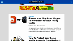 What Snakebytez.com website looked like in 2018 (5 years ago)